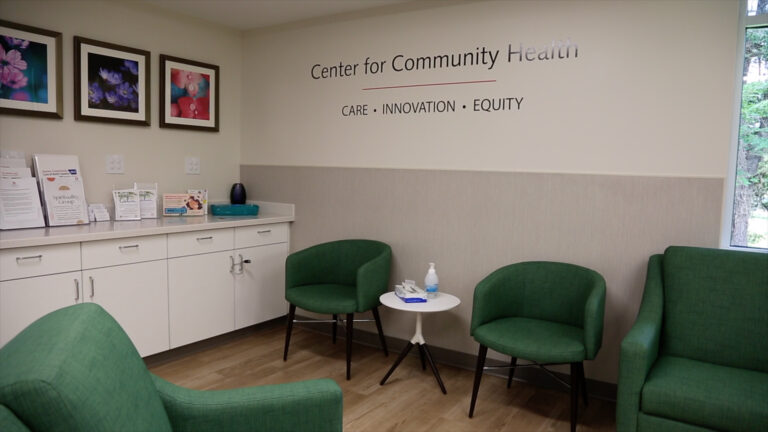 Interior of the WakeMed Center for Community Health